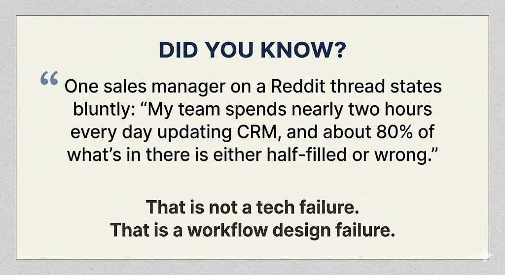 Common CRM problems