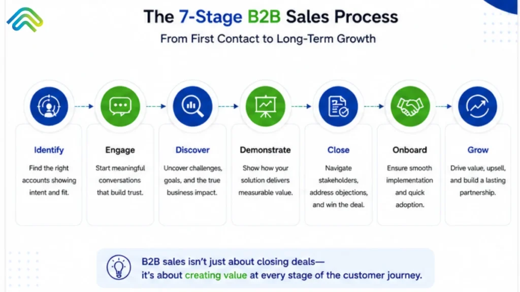 b2b sales process