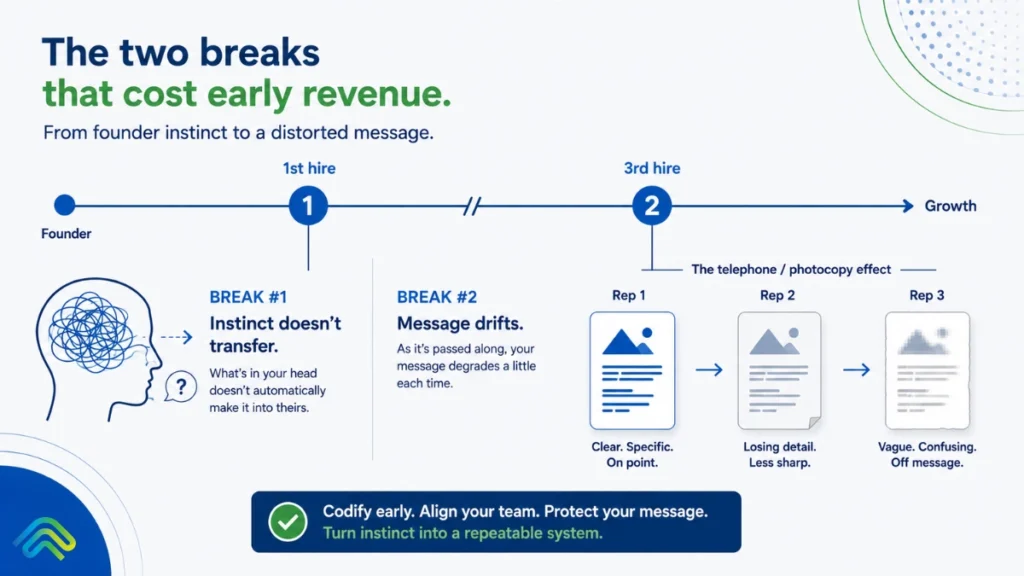founder-led sales bottleneck